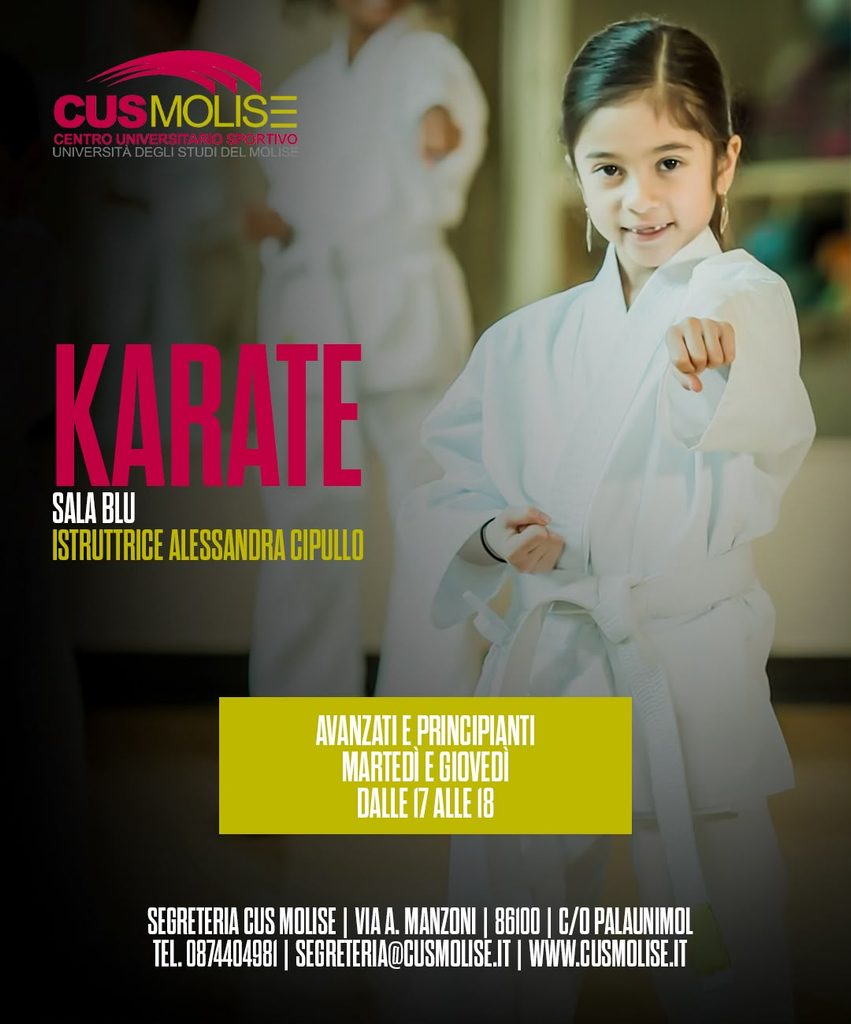 Karate, è partita la nuova stagione con Alessandra Cipullo