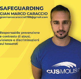 Gianmarco Caraccio - Responsabile Safeguarding CUS Molise