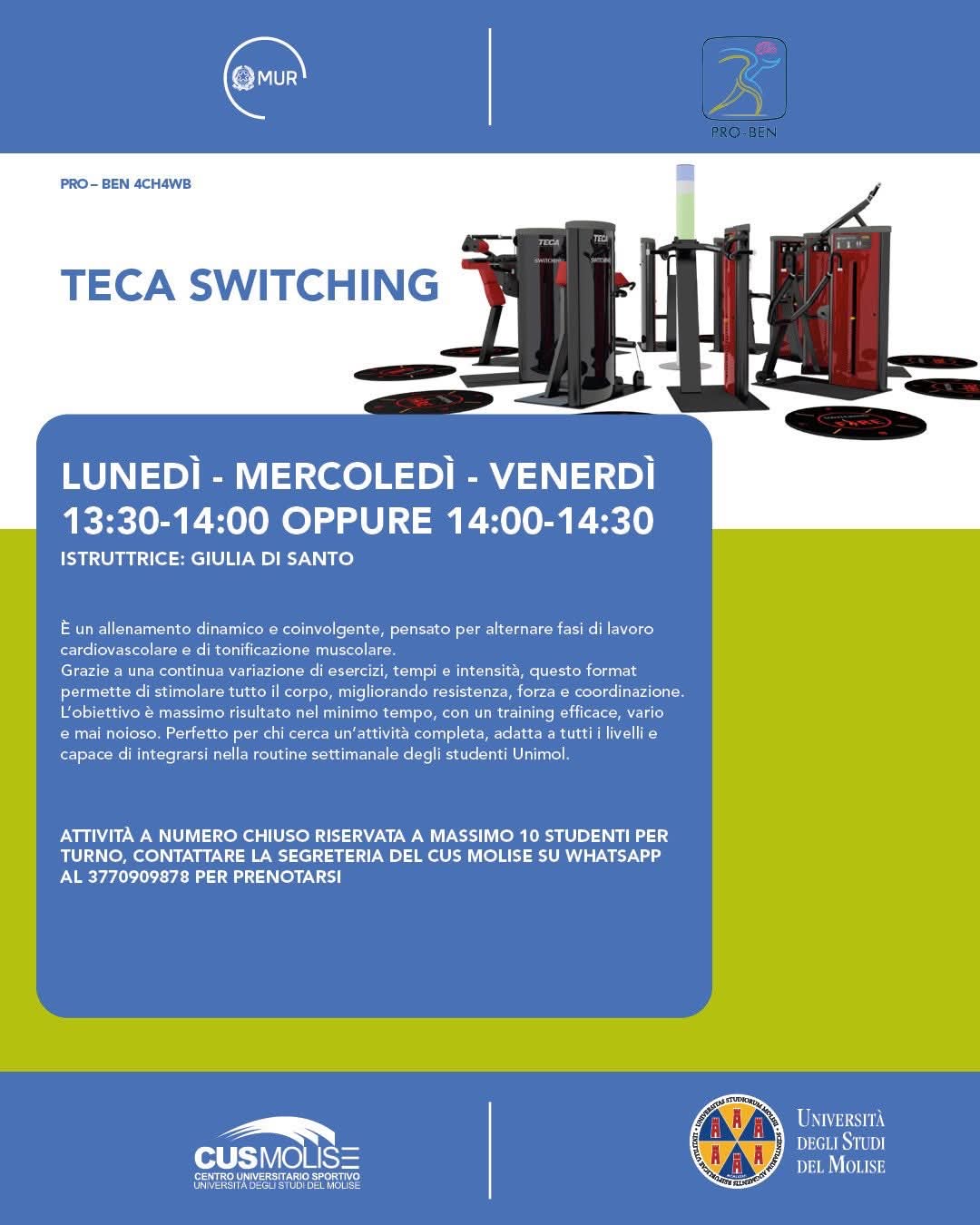 TECA Switching