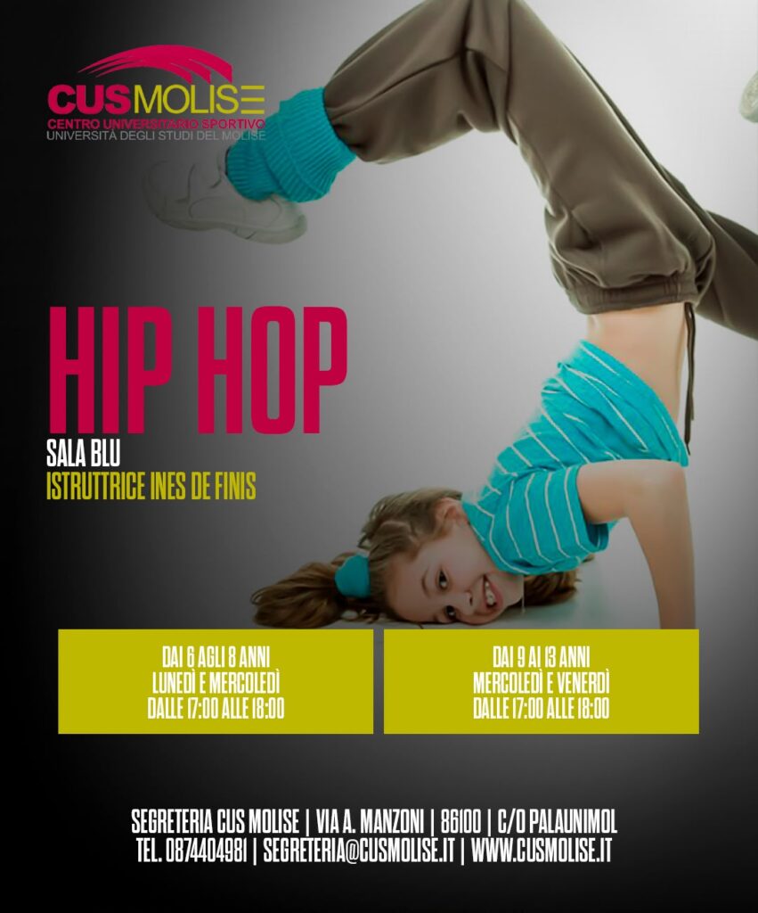 Hip Hop, allenamento a suon di musica con Ines De Finis