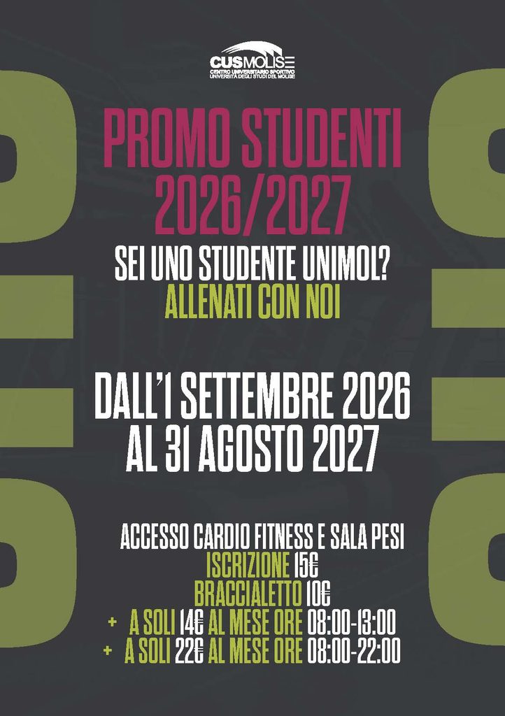 Promo studenti 2026-2027